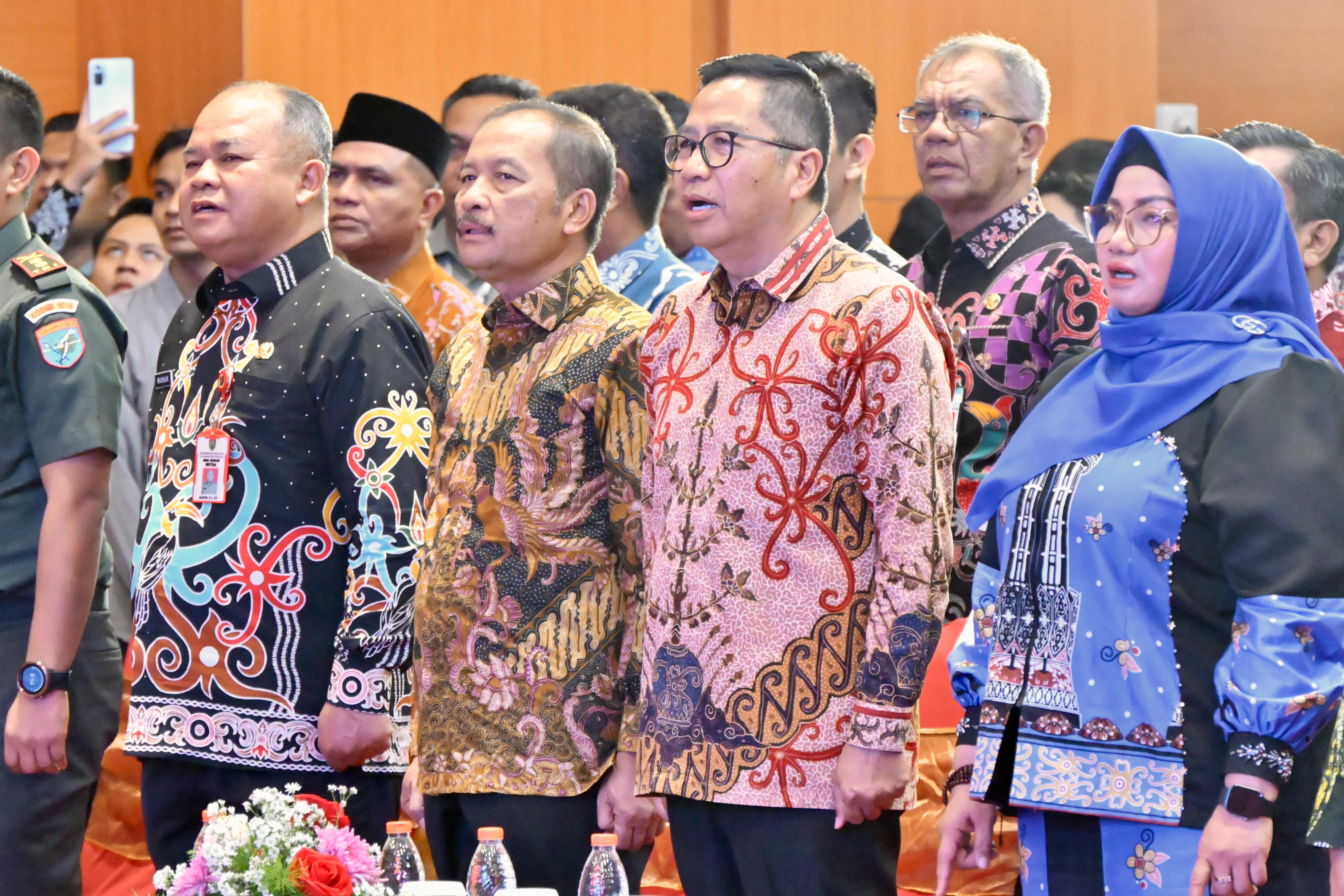 Kepala Bappedalitbang hadiri  Peringatan Harganas ke-31, Hari Anak Nasional ke-40 Tingkat Provinsi dan Temu  Kerja Tim Percepatan Penurunan Stunting / TPPS  se kalteng tahun 2024