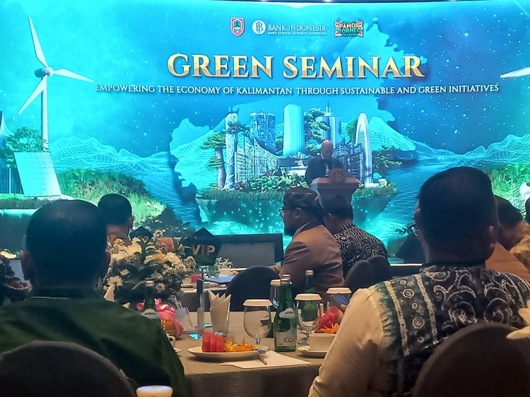 Bappedalitbang Prov. Kalteng Hadiri Green Seminar 2024 Empowering the Economic of Kalimantan Through Sustainable and Green Initiatives